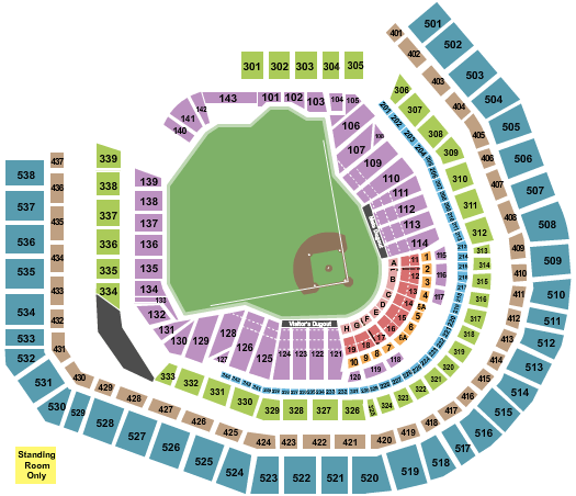 Citi Field Mets Seating Chart